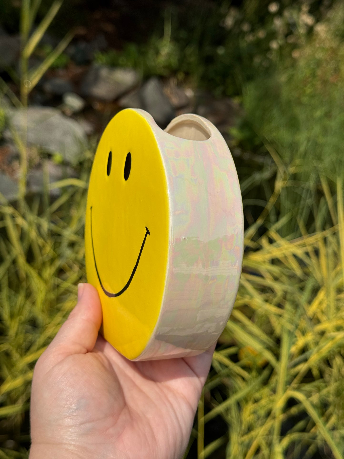 Yellow Smile Vase