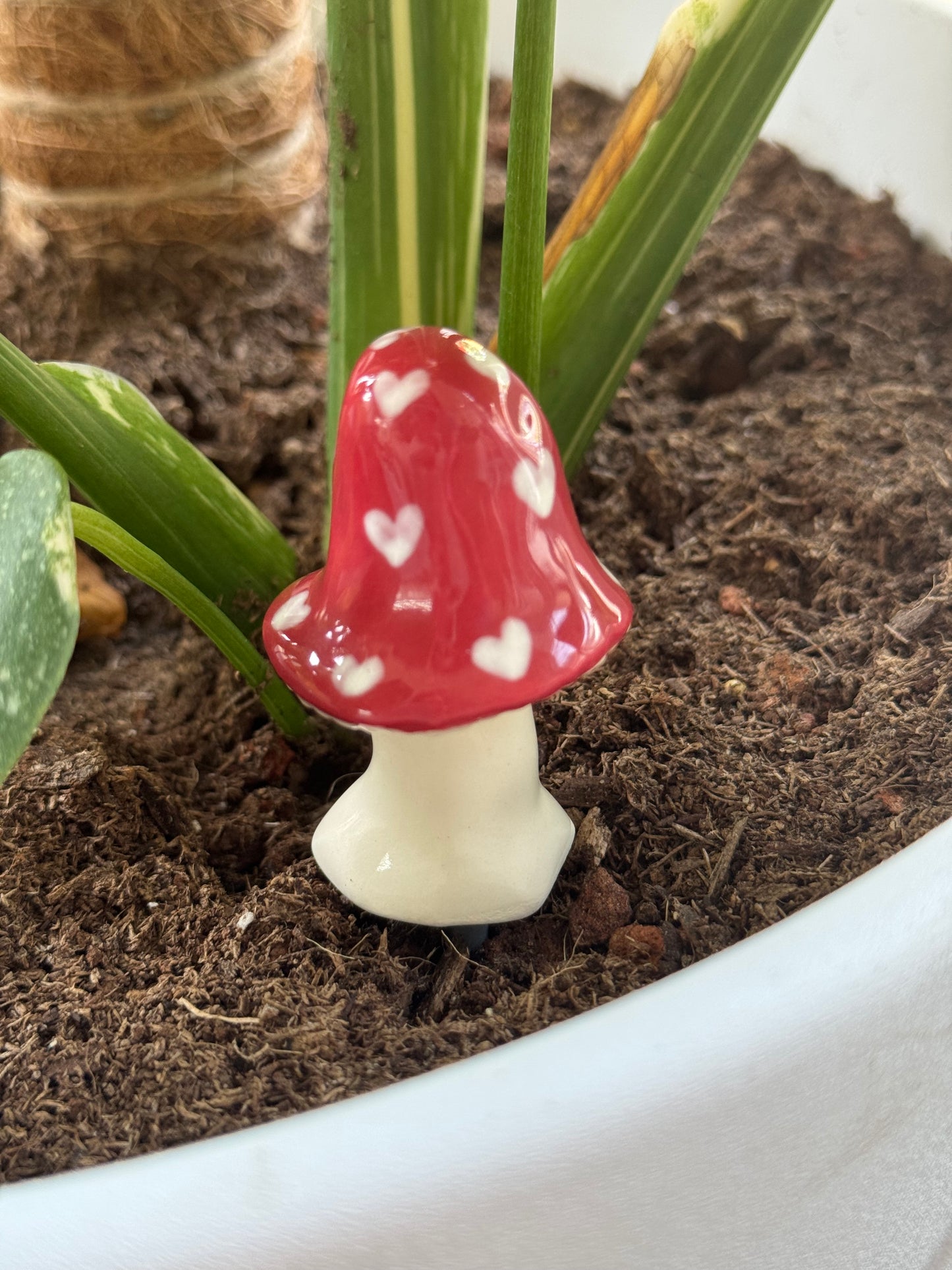 Mushroom Plant Stake 4