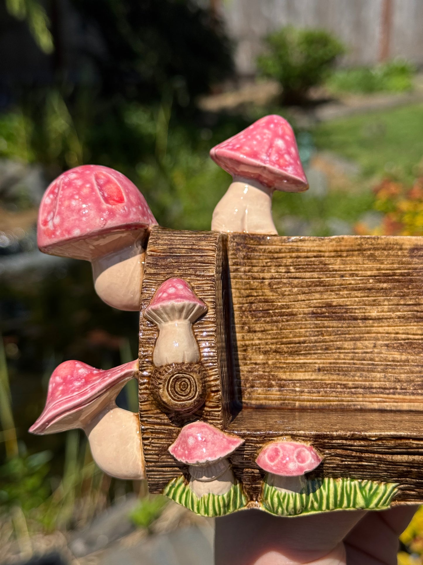 Mushroom Card Holder