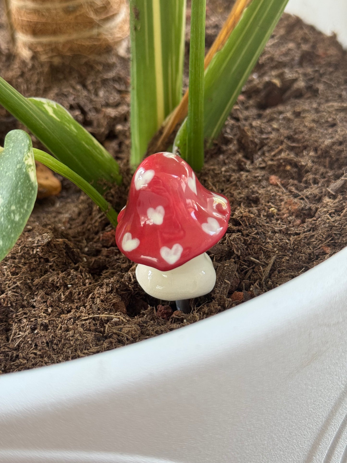 Mushroom Plant Stake 5