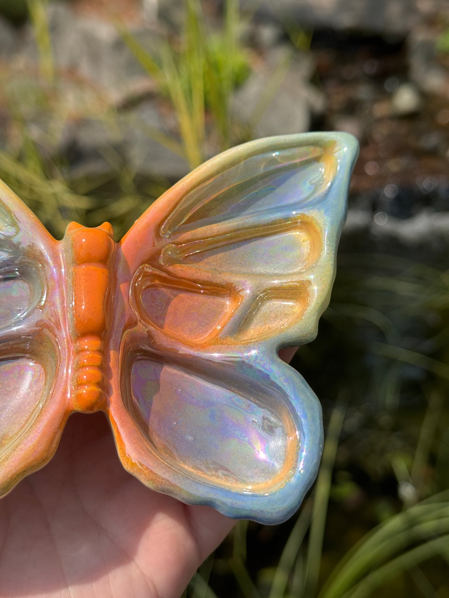 Mother of Pearl Butterfly Dish 2