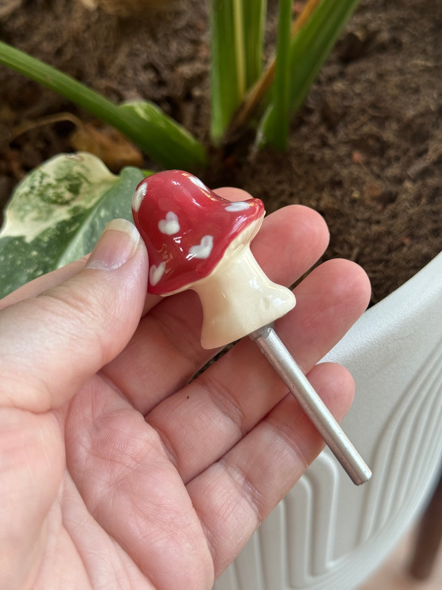 Mushroom Plant Stake 5