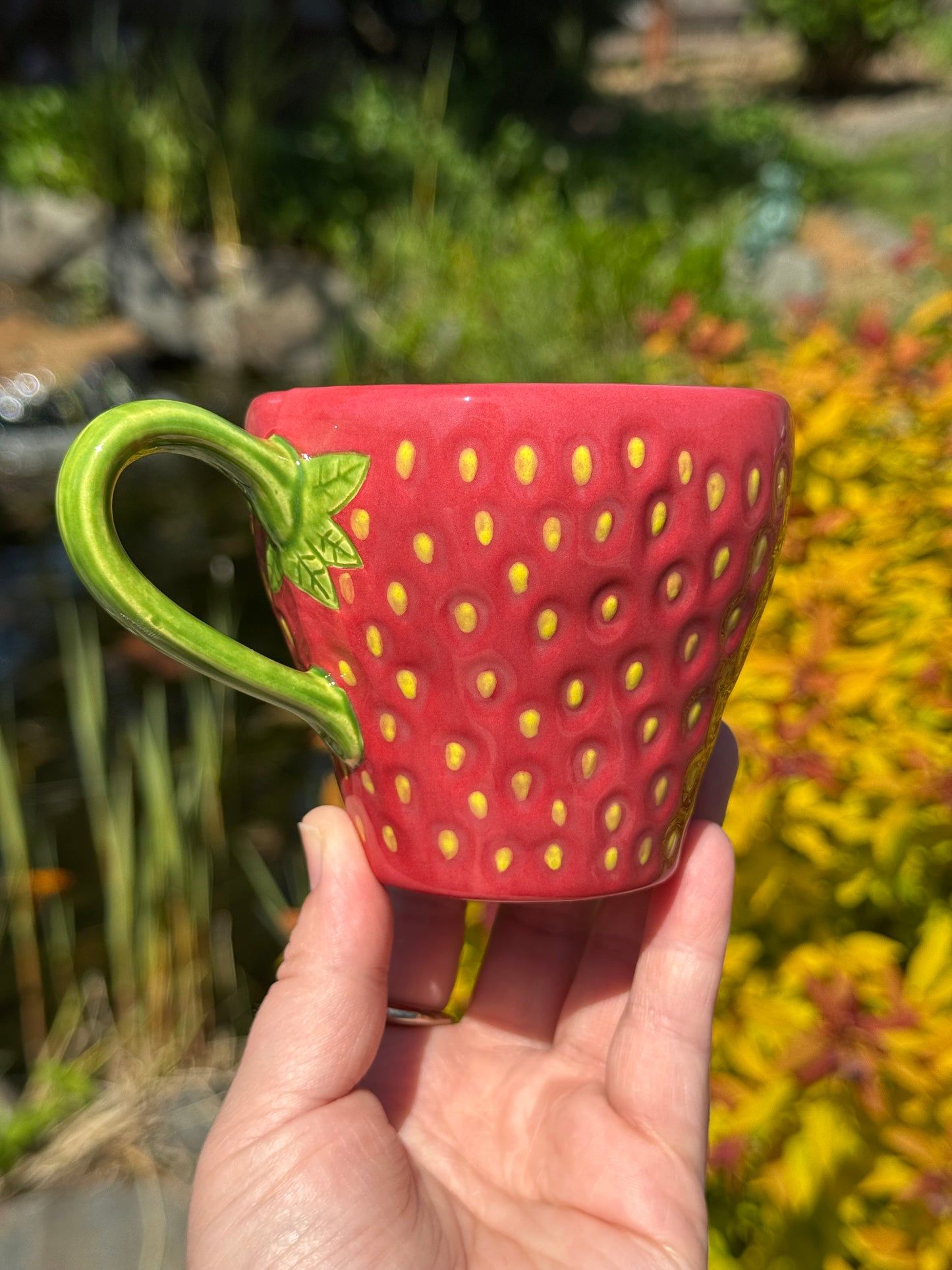 Strawberry Tea Cup