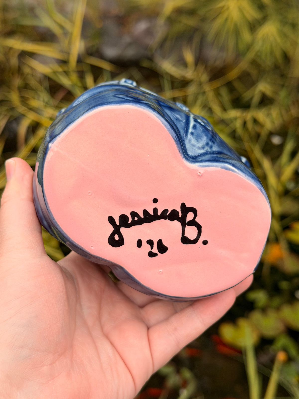 Denim Planter #2