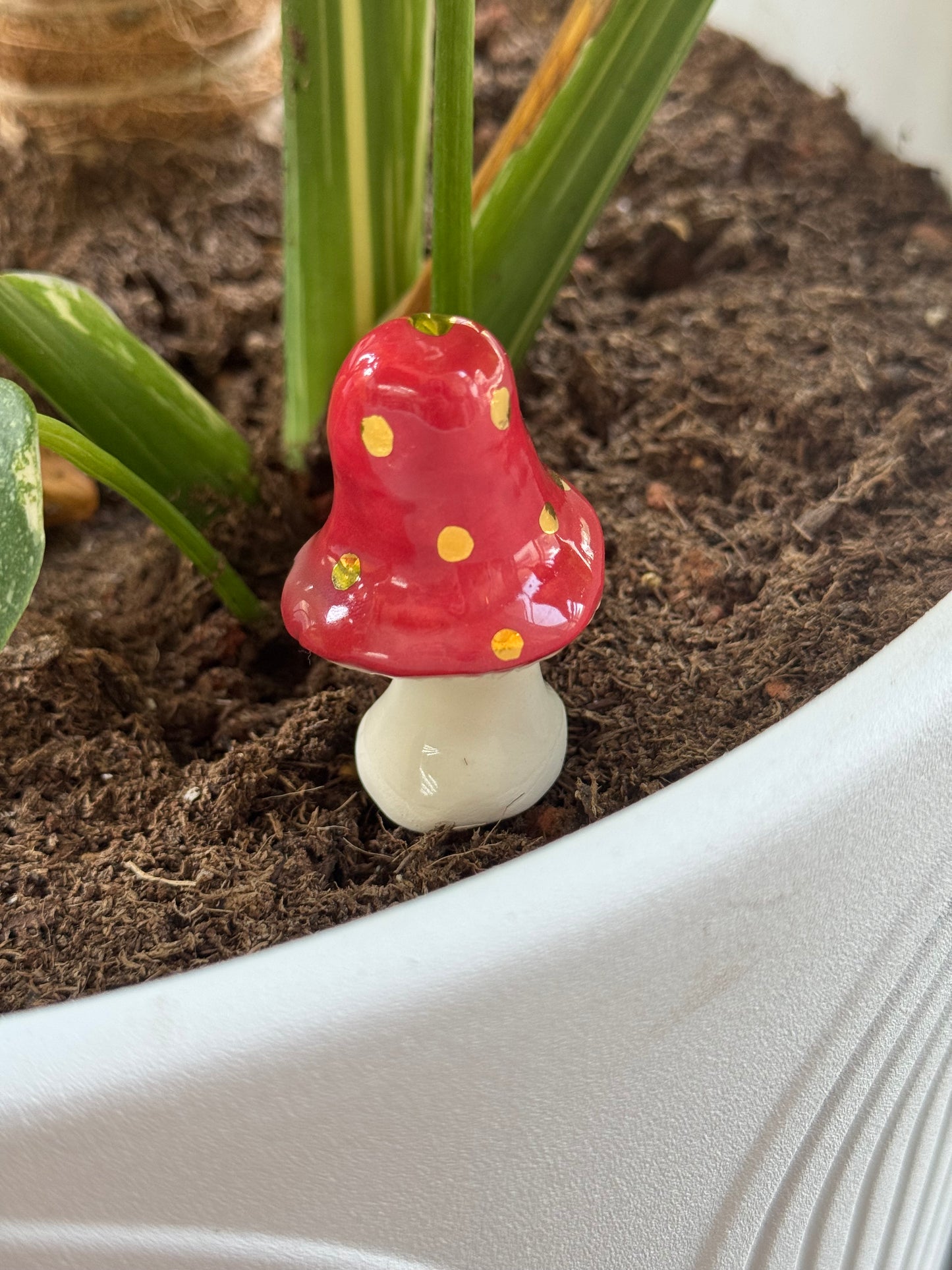 Mushroom Plant Stake 2