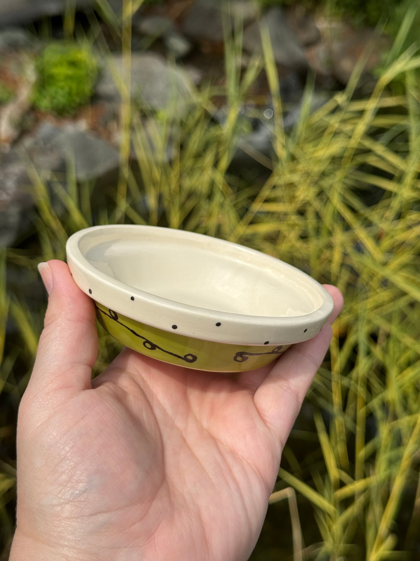 Blobs and Doodles Planter with Drip Tray 2