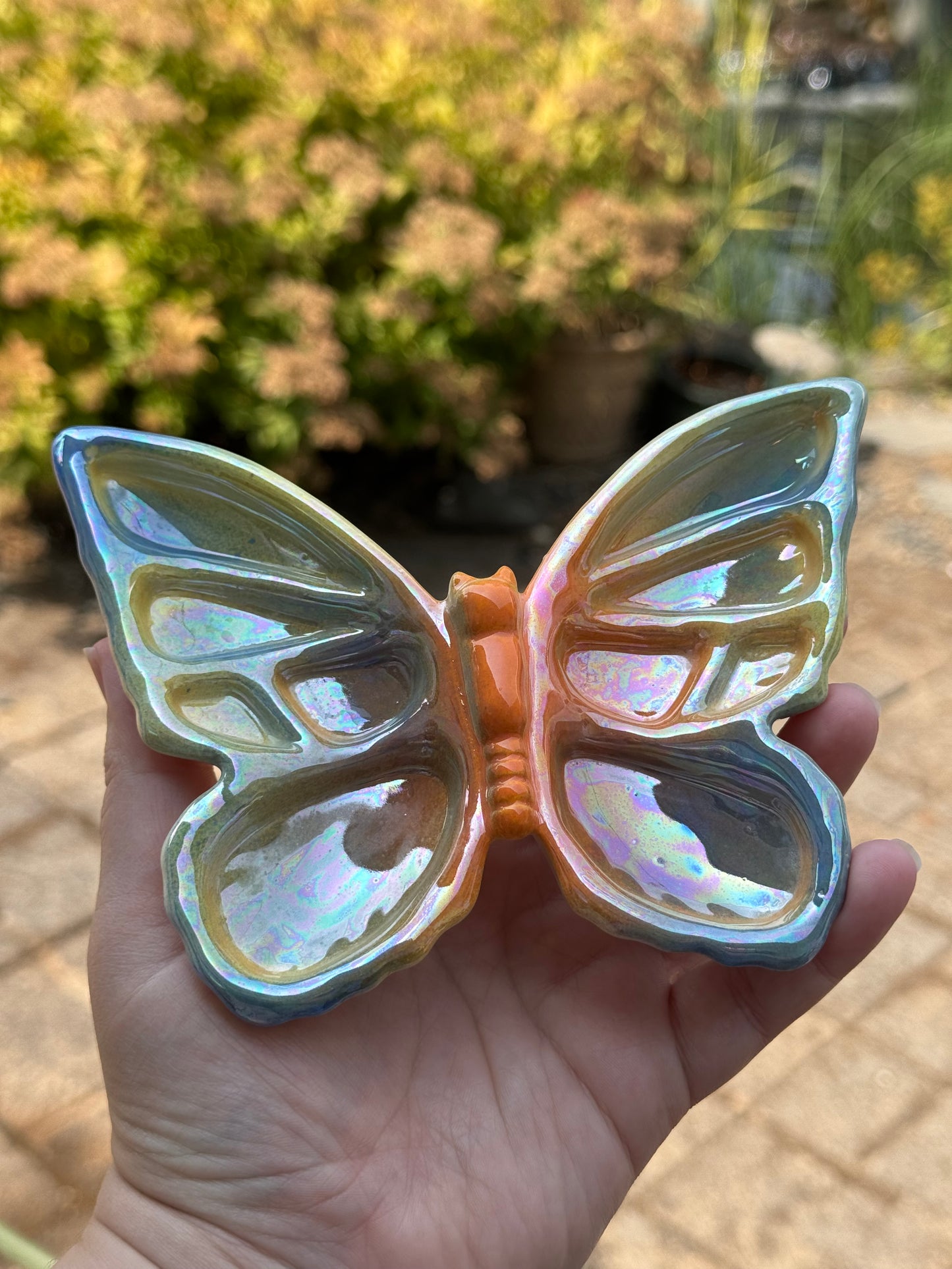 Mother of Pearl Butterfly Dish 2