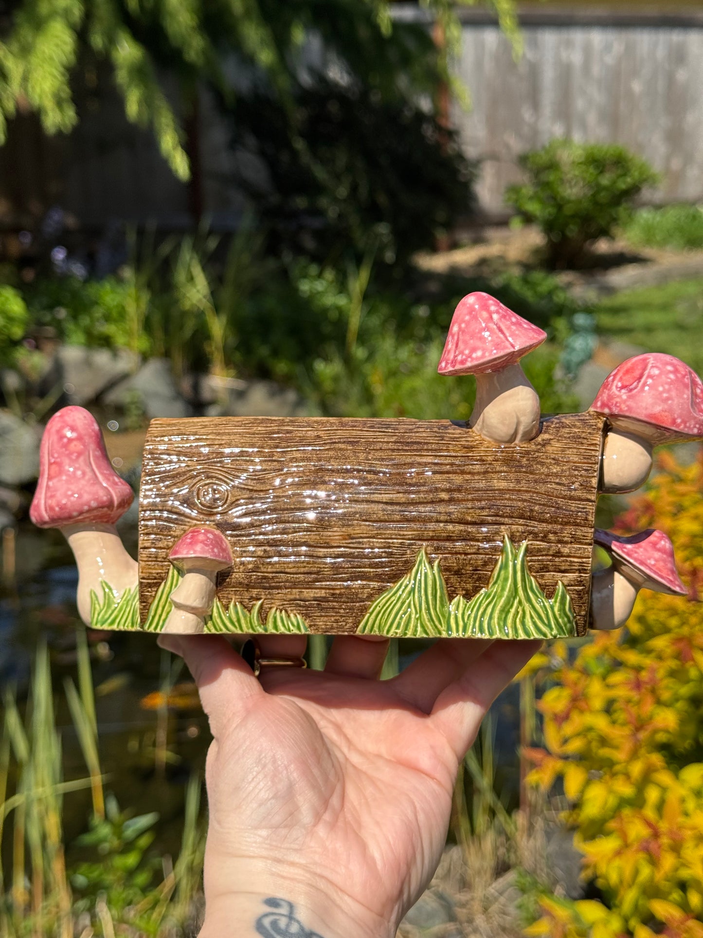 Mushroom Card Holder