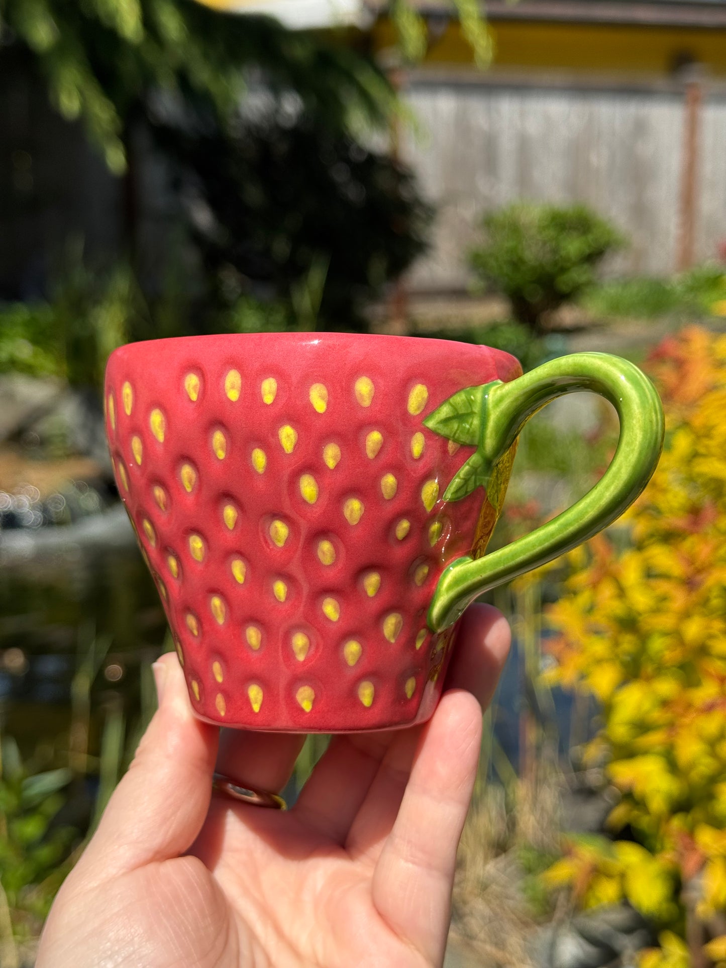 Strawberry Tea Cup