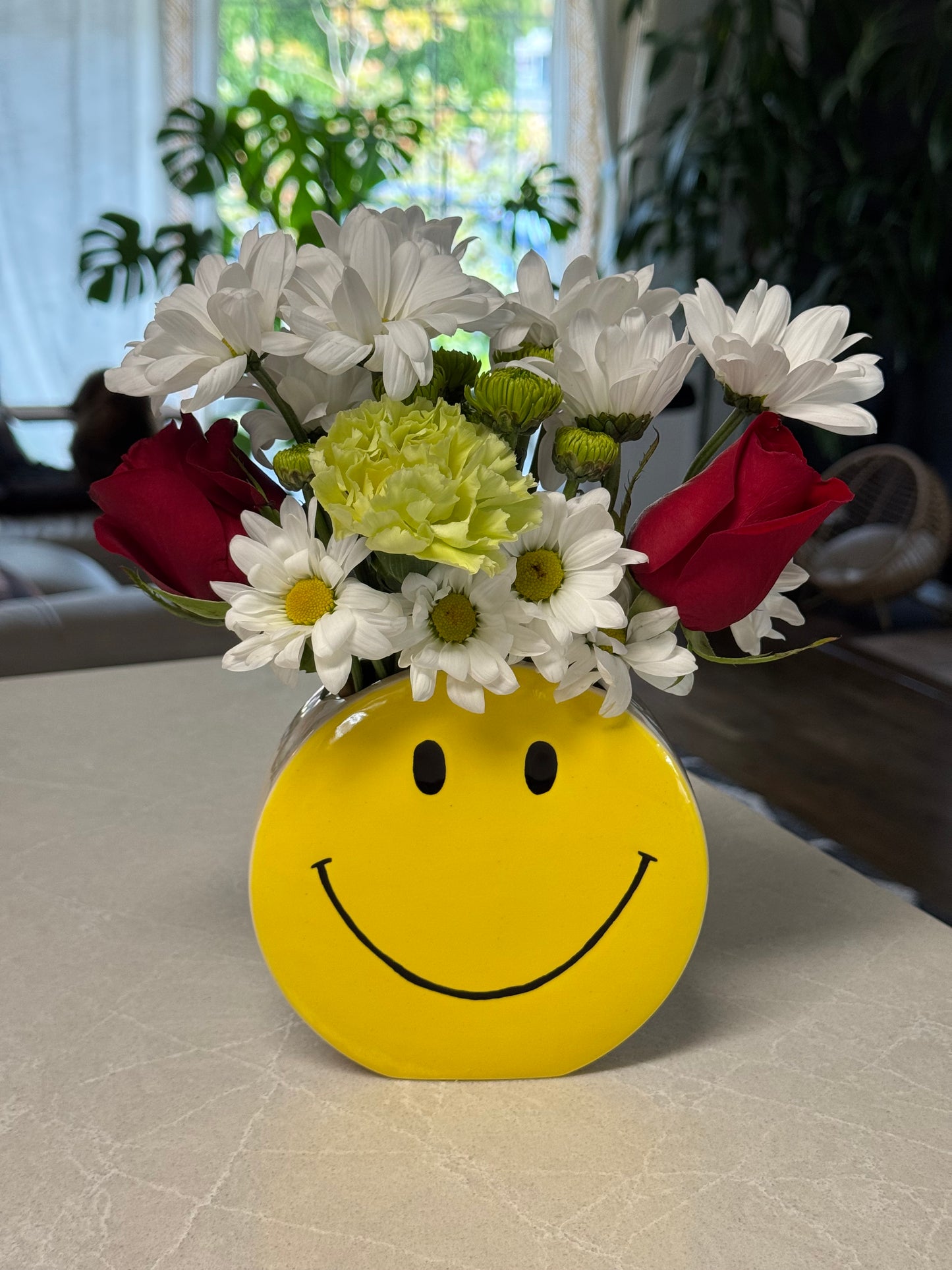 Yellow Smile Vase