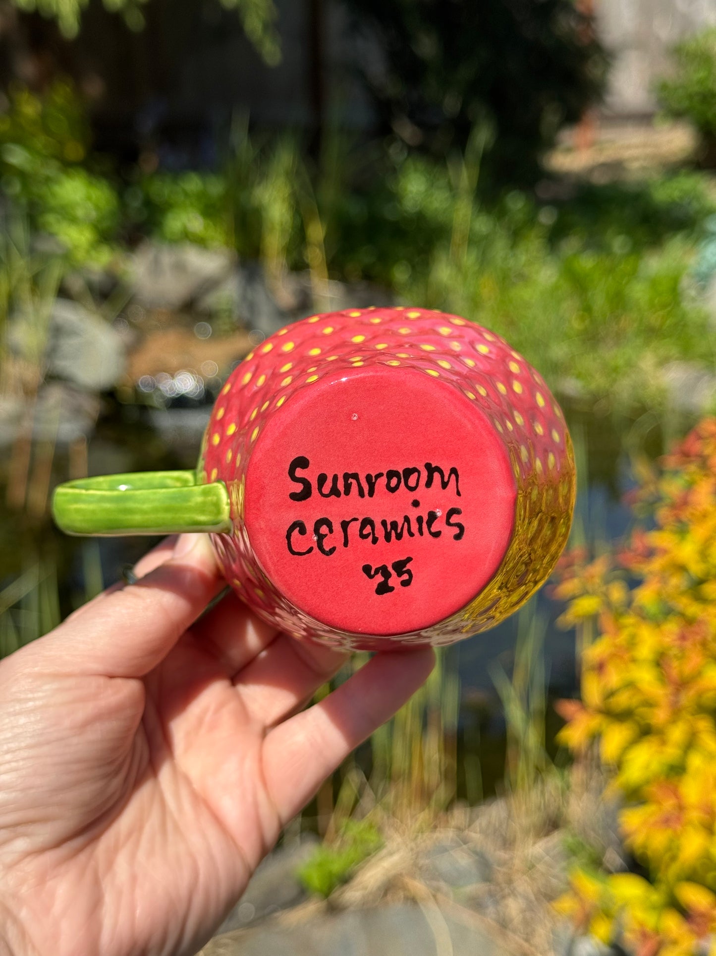 Strawberry Tea Cup