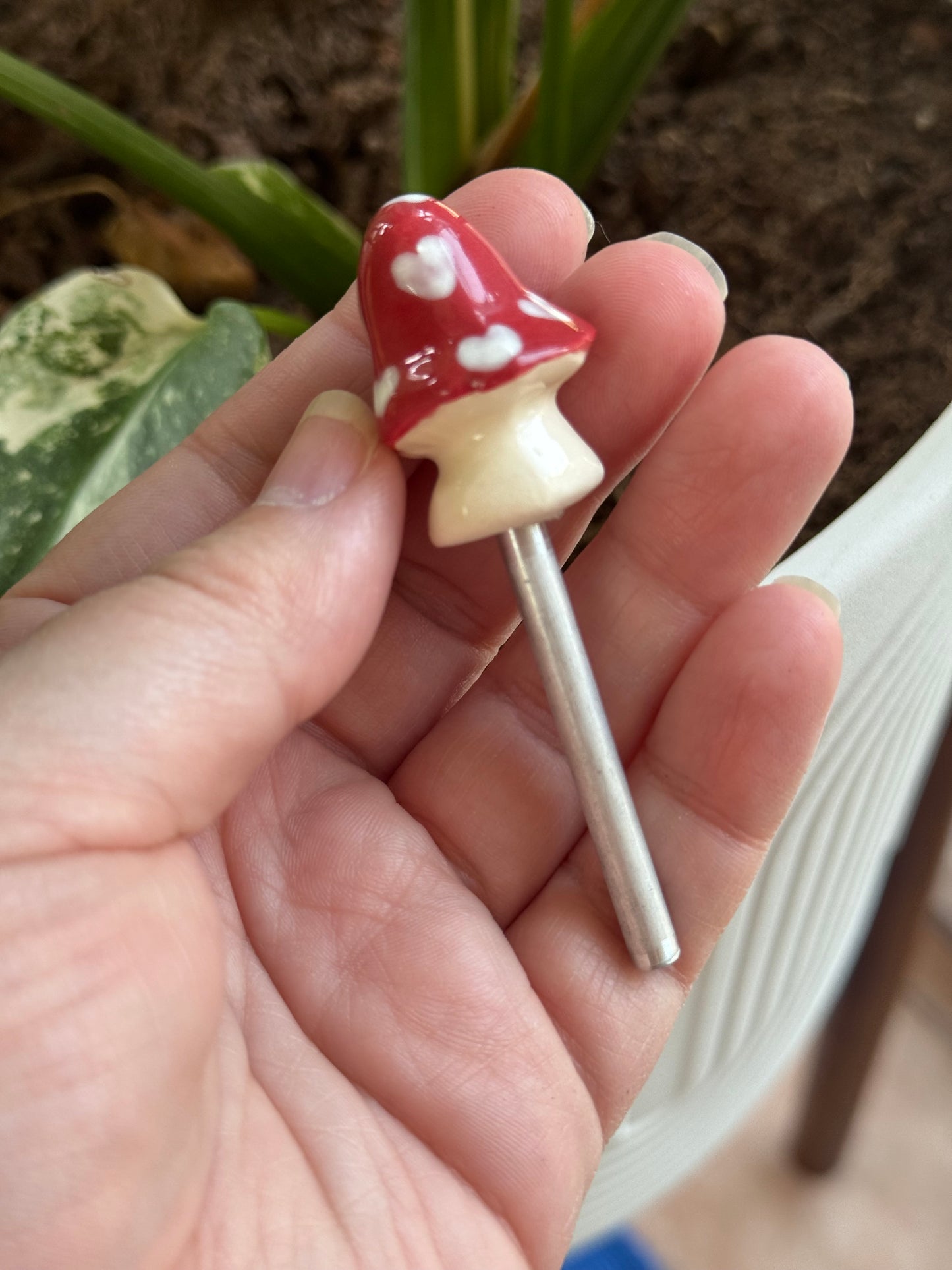 Mushroom Plant Stake 6