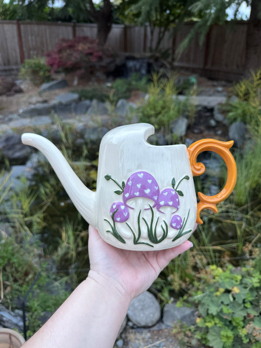 Purple Mushroom Watering Can