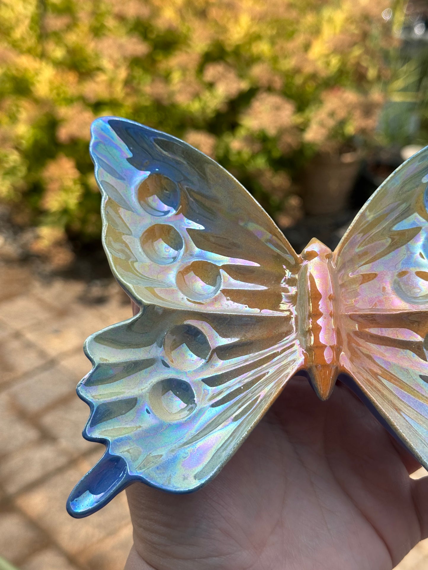 Mother of Pearl Butterfly Dish 1