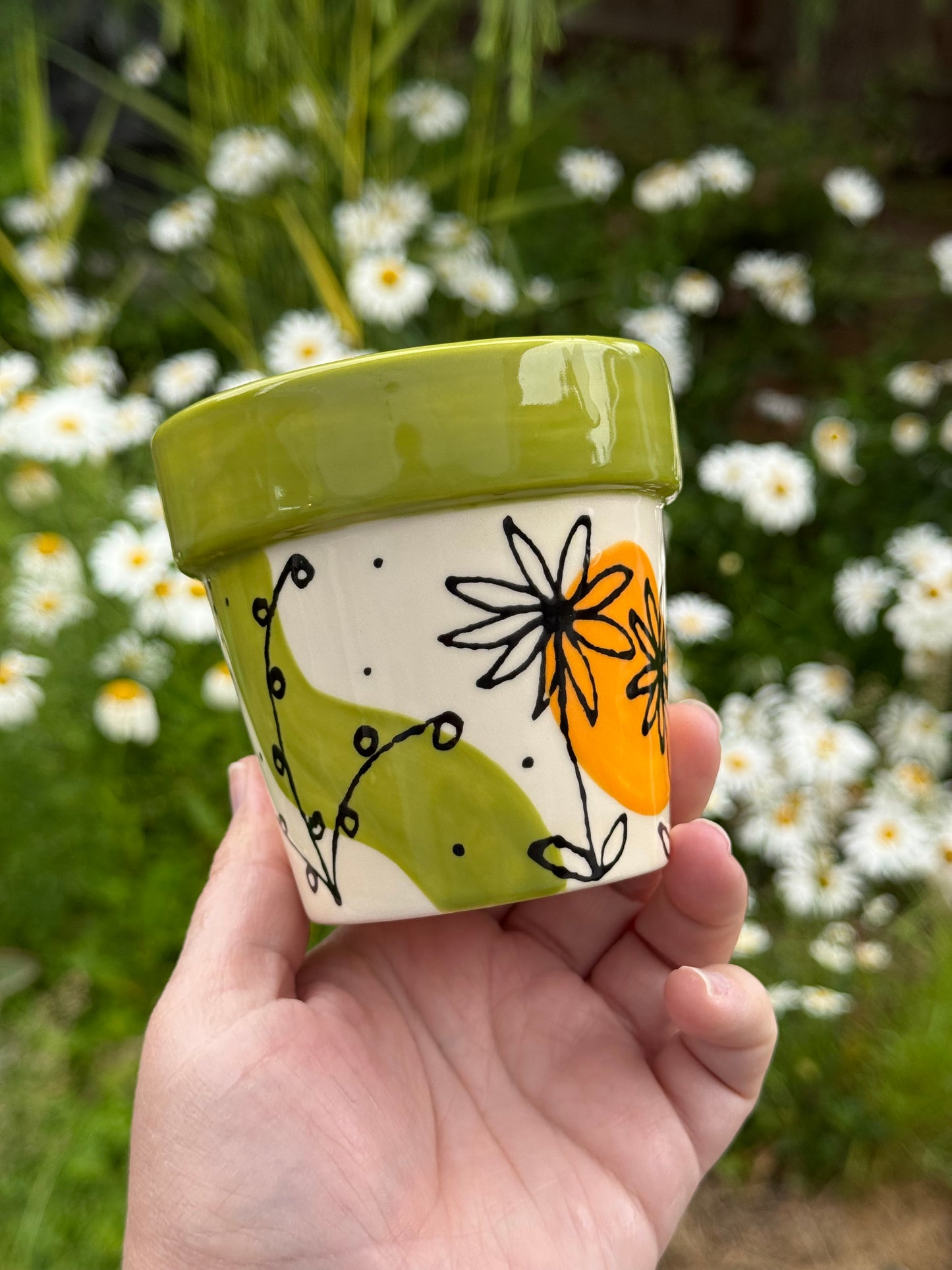 Blobs and Doodles Planter