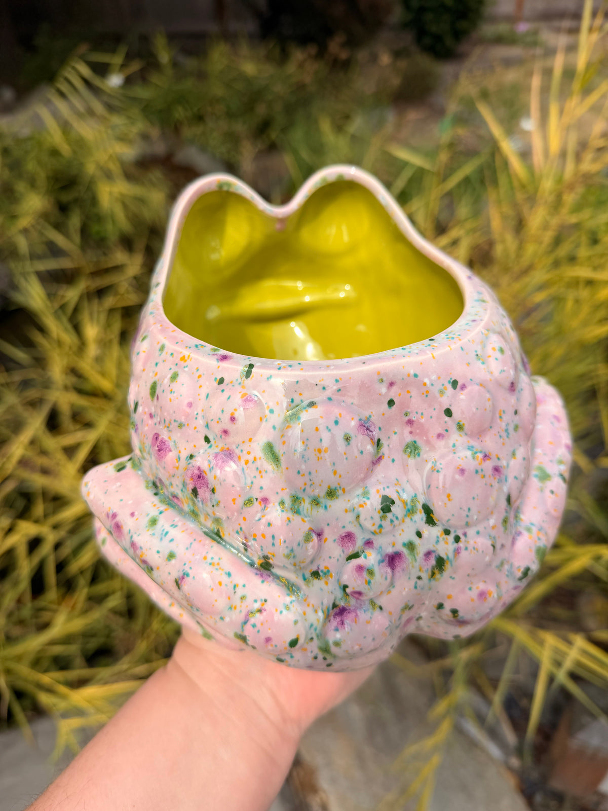 Frog Planter #1