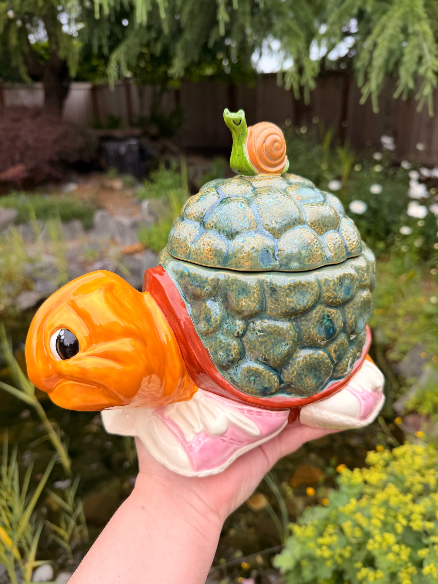 "Sturgell the Turtle" Cookie Jar