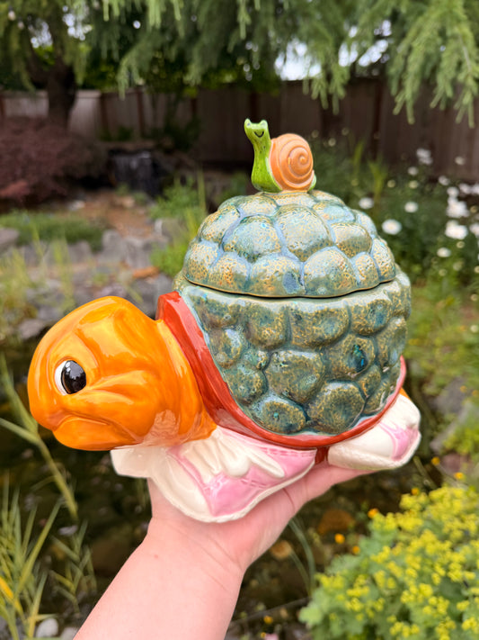 "Sturgell the Turtle" Cookie Jar