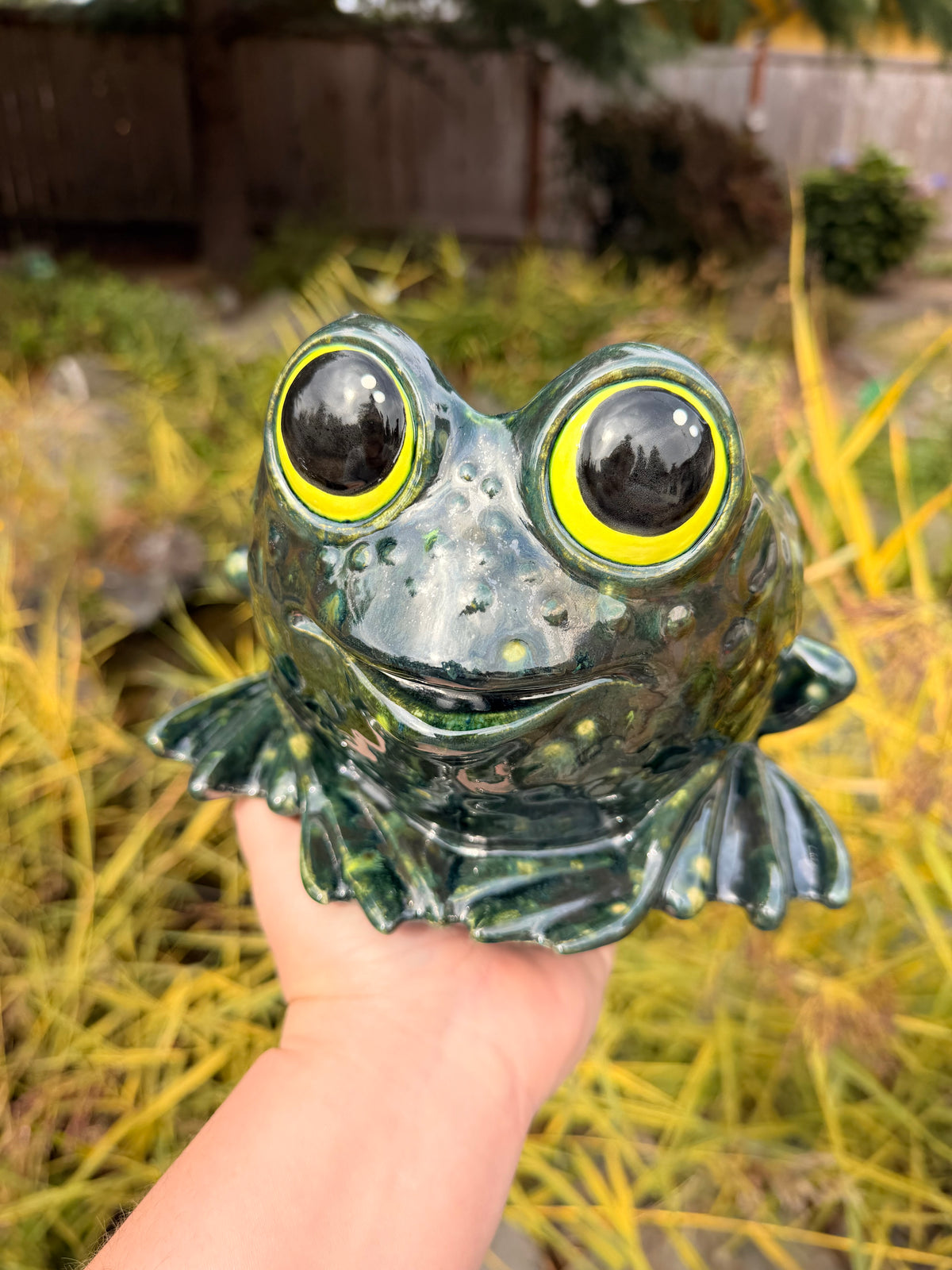 Frog Planter #3