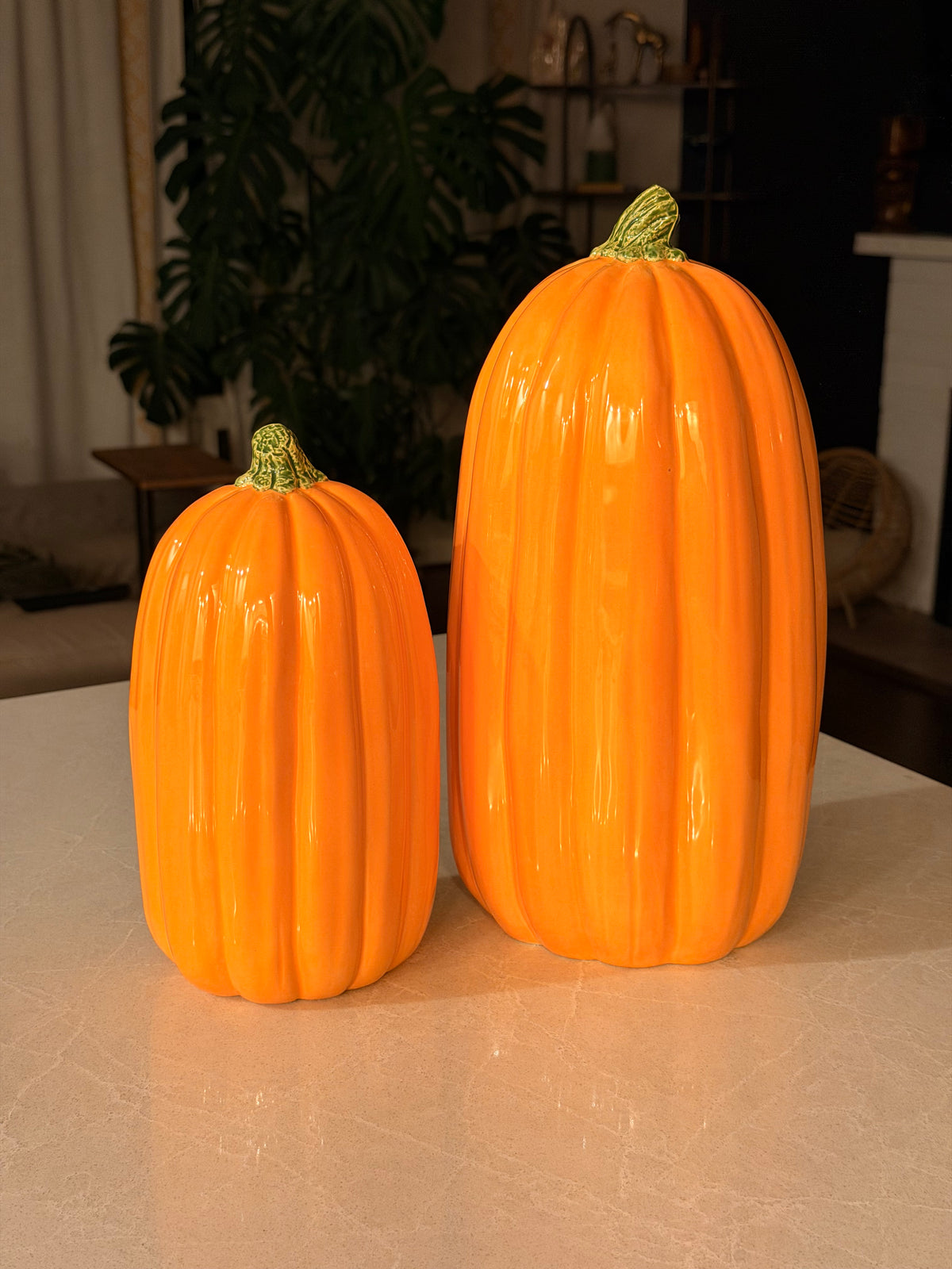 Happy Tall Jack-O-Lantern Set