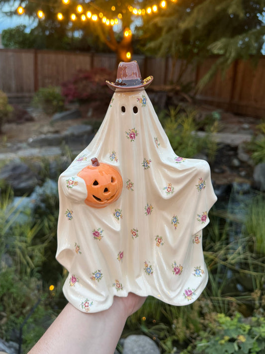 Cowboy Floral Ghost