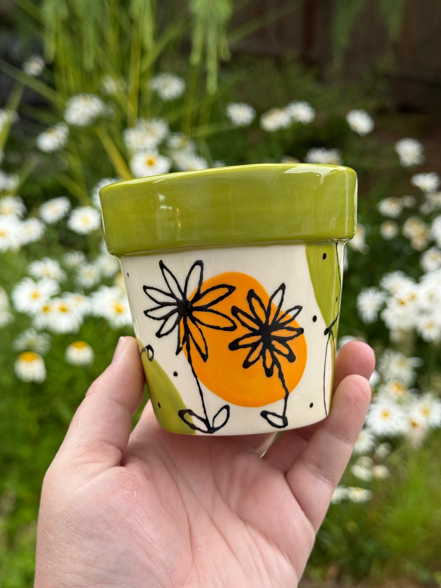 Blobs and Doodles Planter