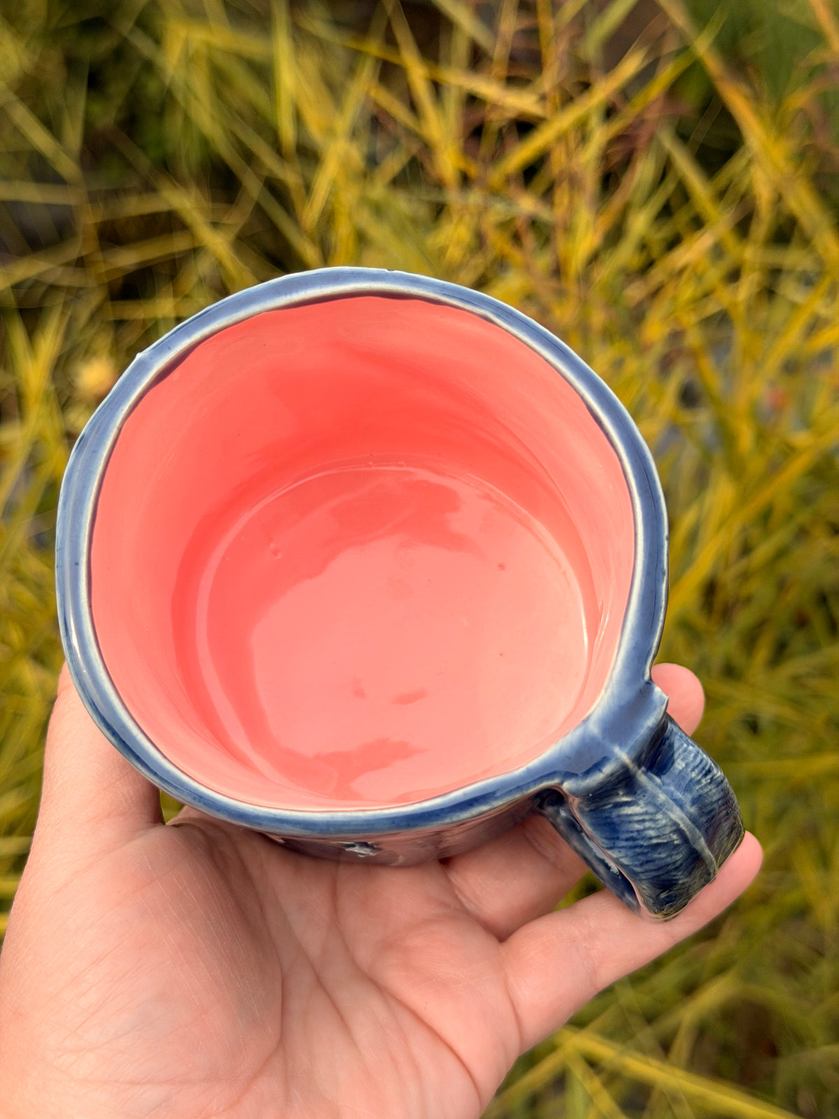 12 oz. Embroidered Denim Mug #2