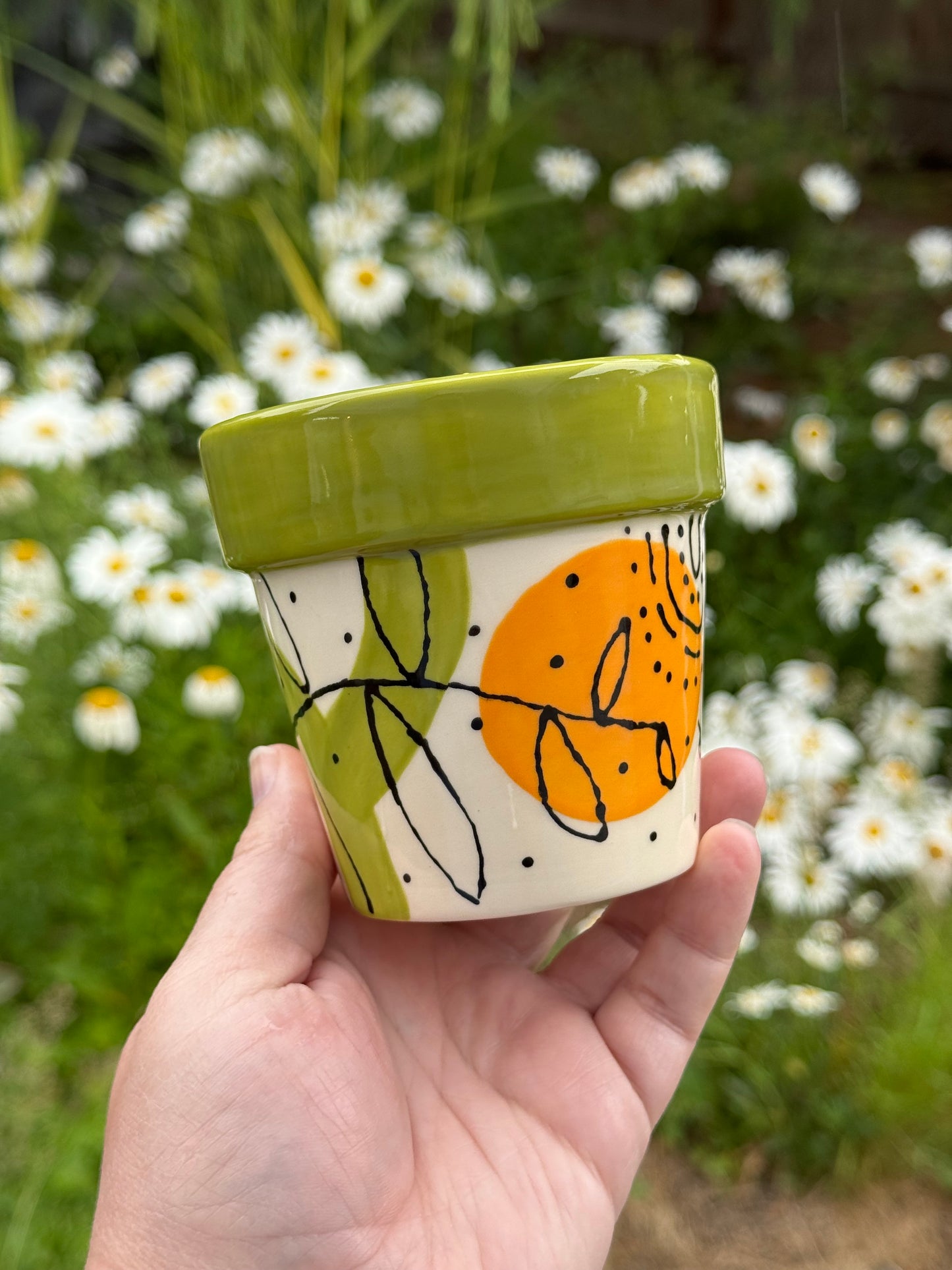 Blobs and Doodles Planter