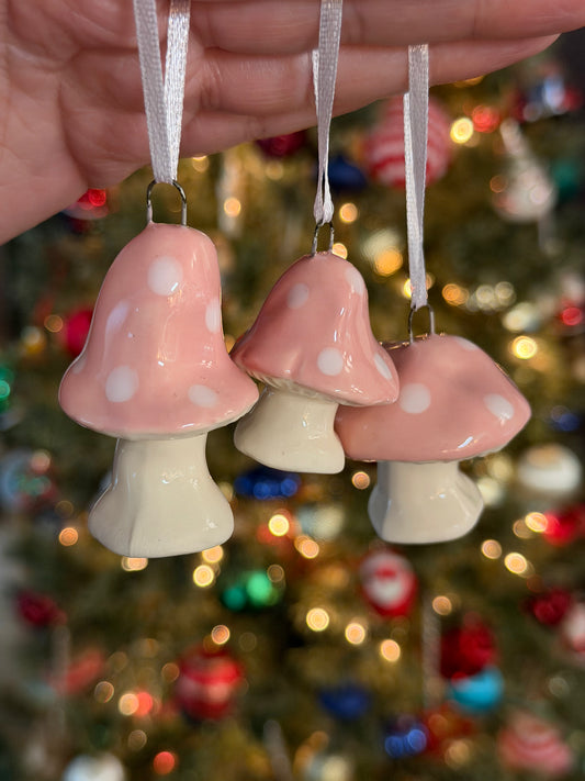 Small Mushroom Ornament
