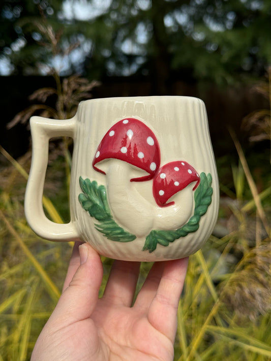 Red Mushroom Mug